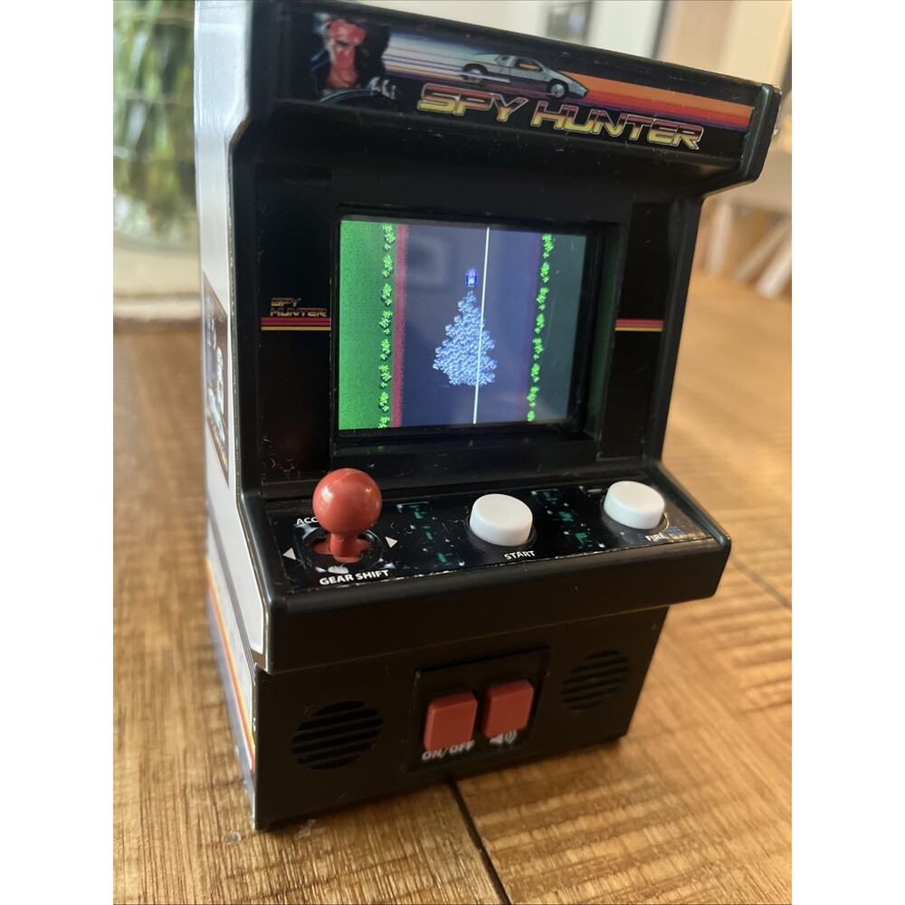 Spy Hunter Retro Mini Arcade Game by Basic Fun Inc #09640 Tested Working - Picture 6 of 9